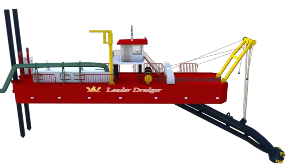 Sand Dredger 3D Picture - Leader Dredger